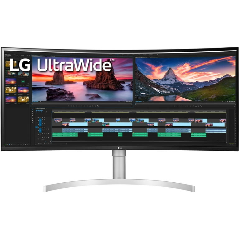 34” monitor, 21:9 Curved UltraWide WQHD (3440x1440) ISP Display, sRGB 99%  Color Gamut and HDR 10, 160Hz, 1ms, AMD FreeSync Premium and 3-Side