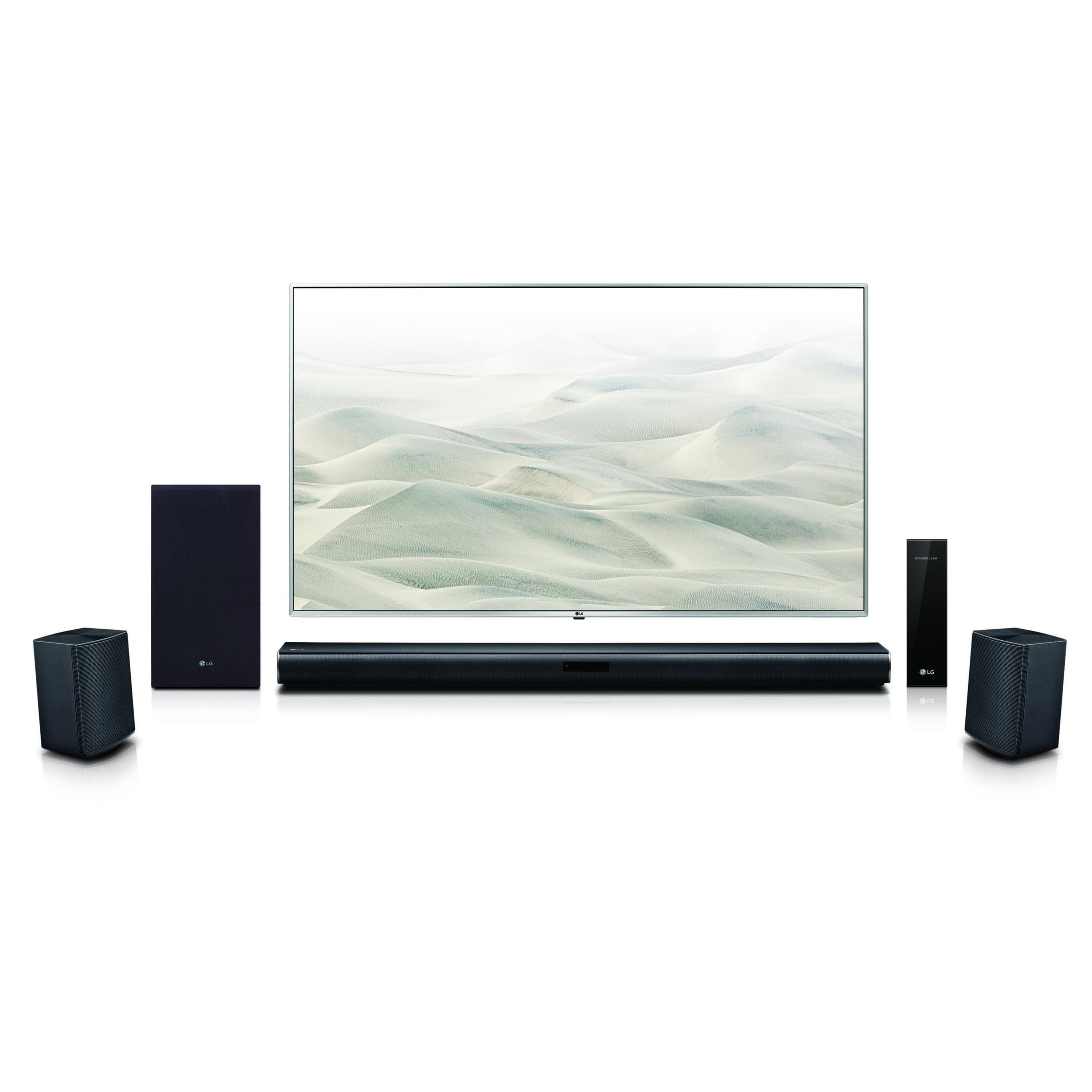anspore Bytte plakat LG 4.1 Channel 420W Soundbar Surround System with Wireless Speakers - SLM4R  - Walmart.com