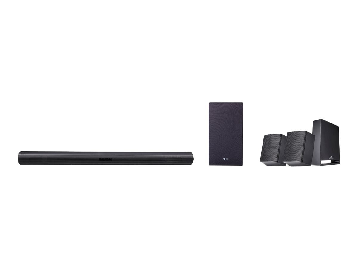 LG 4.1 Channel Soundbar Surround System with Wireless Subwoofer - SJ4R - image 1 of 6