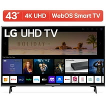 LG 43” 4K UHD Smart TV 2160p webOS, 43UQ7070ZUD