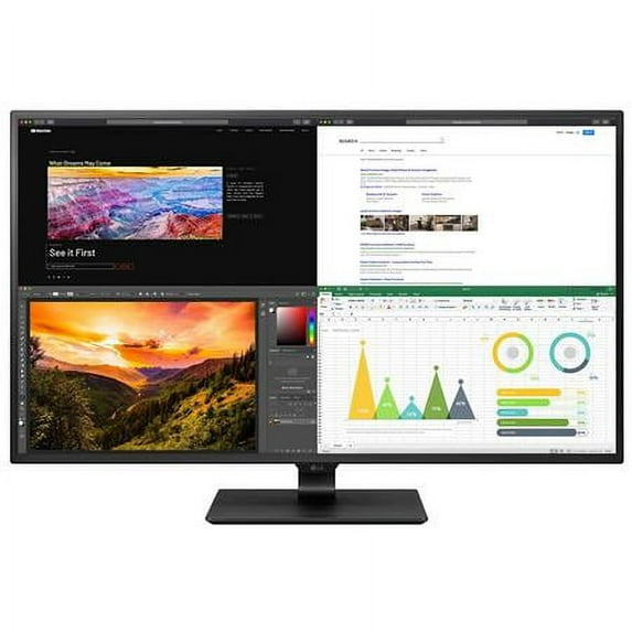 LG 43" UHD (3840 x 2160) IPS Display with USB Type-C and HDR 10 - 43UN700-B