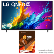 LG 43QNED80TUC 43 Inch QNED 4K Ultra HD Smart TV with HDR10 Pro and 3 Year Amber Protection Plan (2024)