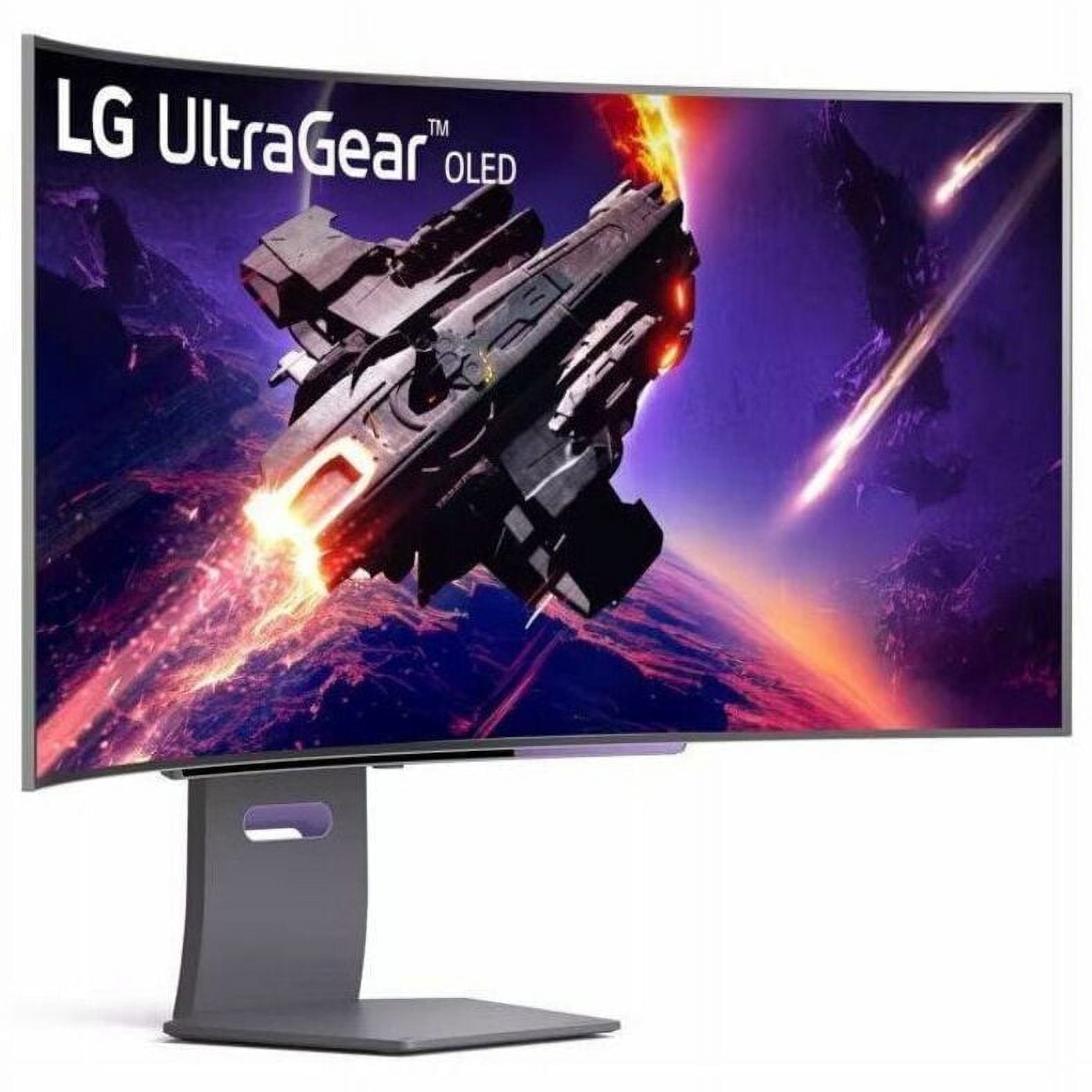 LG 45 inch UltraGear 1440p 240 Hz OLED Curved Gaming Monitor
