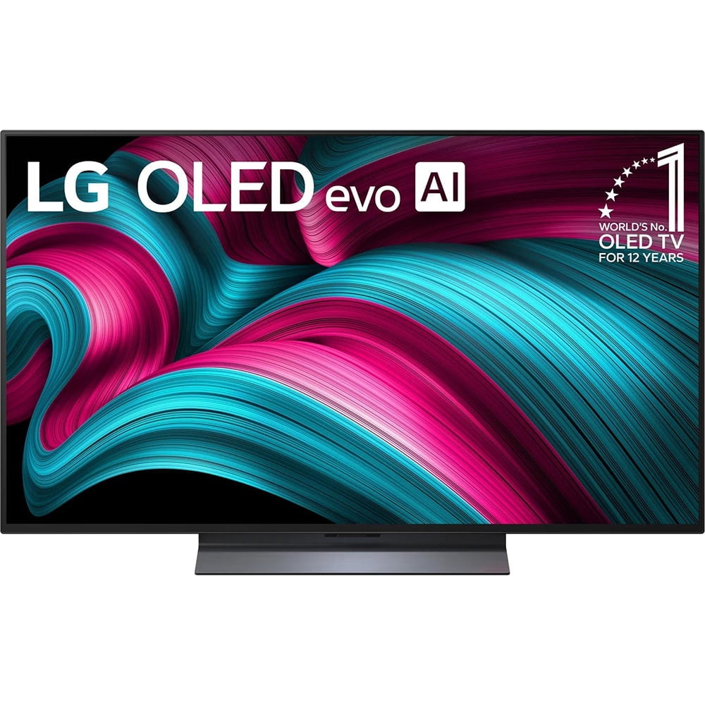 LG 48" C5 Series 4K UHD OLED evo AI Smart webOS 25 TV, OLED48C5PUA