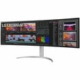 thumbnail image 1 of LG 49\" 5120 x 1440 LCD Auto Brightness Control (ABC), Flicker-free Curved Gaming Monitor, 49WQ95C-W, 1 of 20