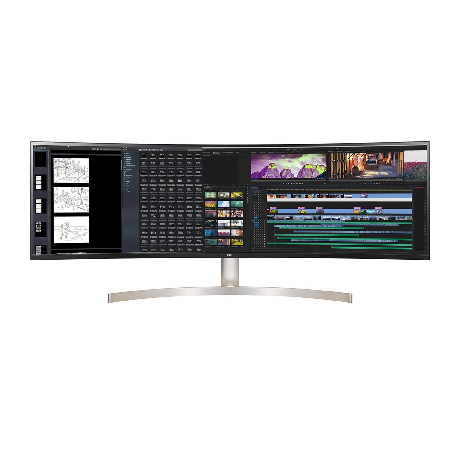 LG UltraGear 34GN850-B 34´´ 4K LED 144Hz Gaming Monitor Black