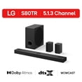 thumbnail interactive-video image 1 of LG 5.1.3 Channel Soundbar with Dolby Atmos and Rear Surround Speakers, S80TR, 1 of 16