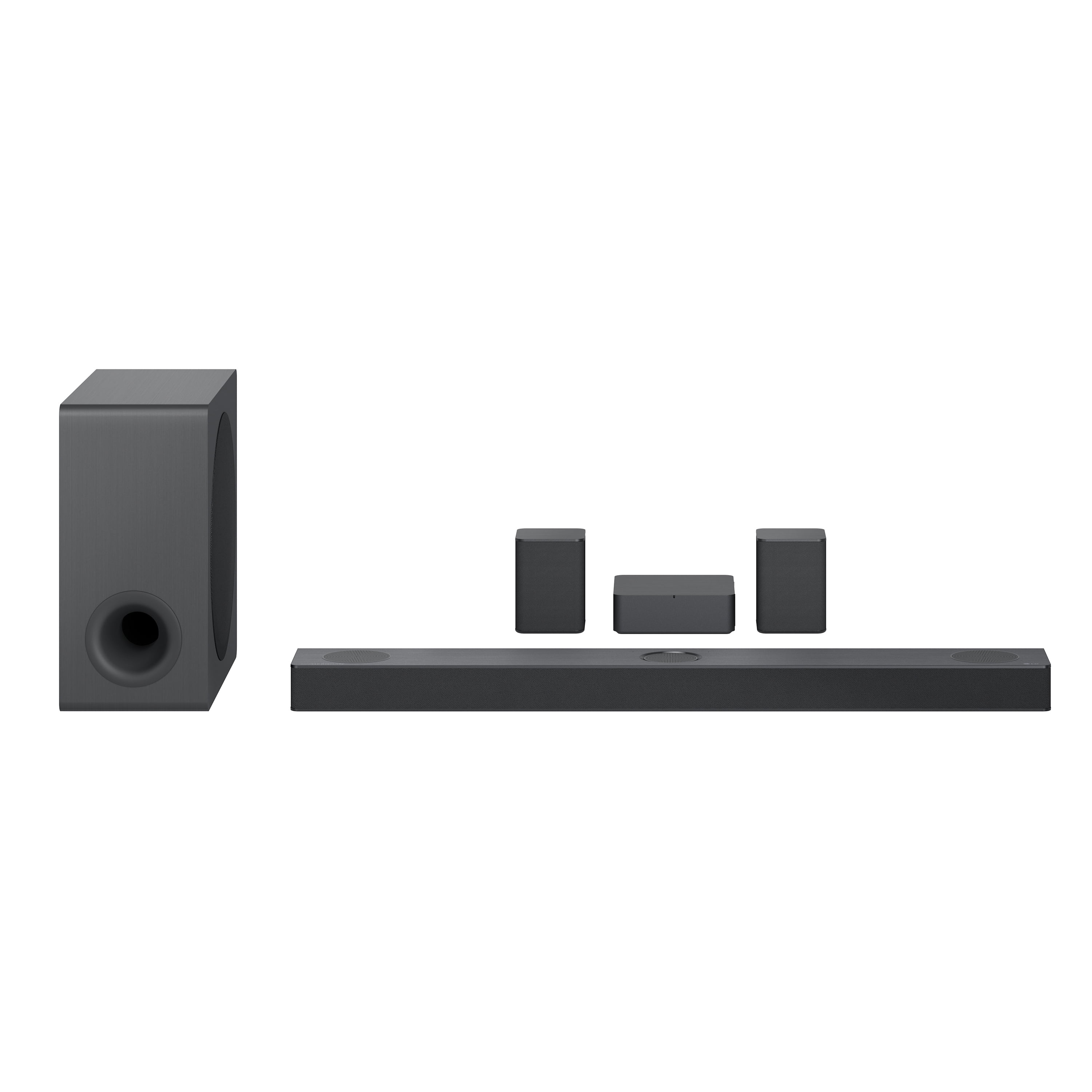LG 5.1.3 ch High Res Audio Sound Bar with Dolby Atmos and Surround Speakers