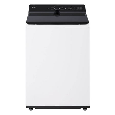 LG - 5.3 Cu. Ft. High Efficiency Smart Top Load Washer with TurboWash3D Technology - Alpine White