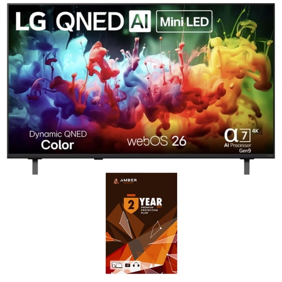 LG 50QNED75BUA 50" Mini LED Smart TV with 2 Year Amber Protection (2026)