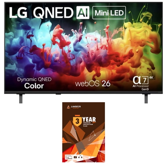 LG 50QNED75BUA 50" Mini LED Smart TV with 3 Year Amber Protection (2026)