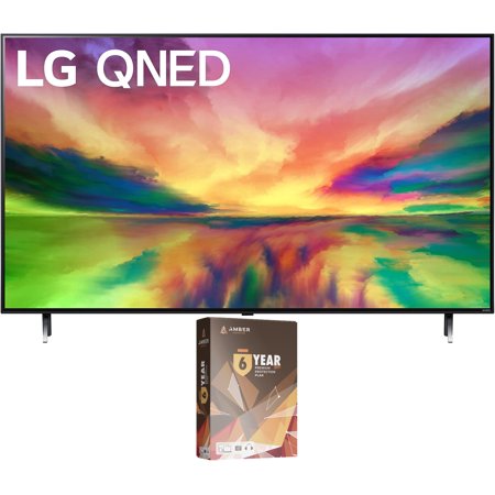 LG 50QNED80URA 50 Inch 4K Mini-LED QNED Smart TV with Cloud Gaming and 6 Year Amber Protection Plan (2023)
