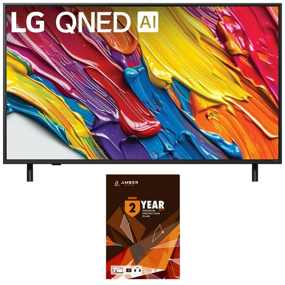 LG 50QNED82AUA 50 Inch QNED AI 4K Smart TV with HDR10 Pro and 2 Year Amber Protection Plan (2025)