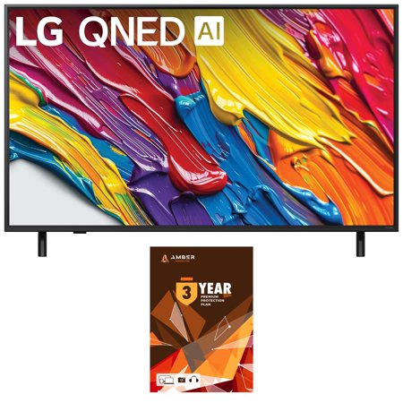 LG 50QNED82AUA 50 Inch QNED AI 4K Smart TV with HDR10 Pro and 3 Year Amber Protection Plan (2025)