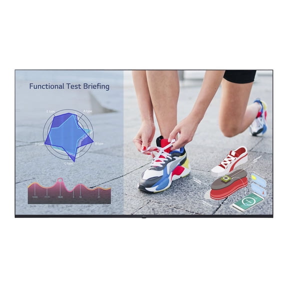 LG 50UL3J-E - 50" Diagonal Class UL3J Series LED-backlit LCD display - digital signage - webOS - 4K UHD (2160p) 3840 x 2160 - ashed blue