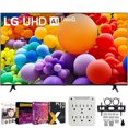 thumbnail image 1 of LG 50UT7570PUB 50-Inch UT75 Series LED Smart TV 4K (2024) Bundle with Deco Mount 37"-100" TV Wall Mount + Tech Smart USA Premiere Movies Streaming +6-Outlet Surge Adapter & More, 1 of 12