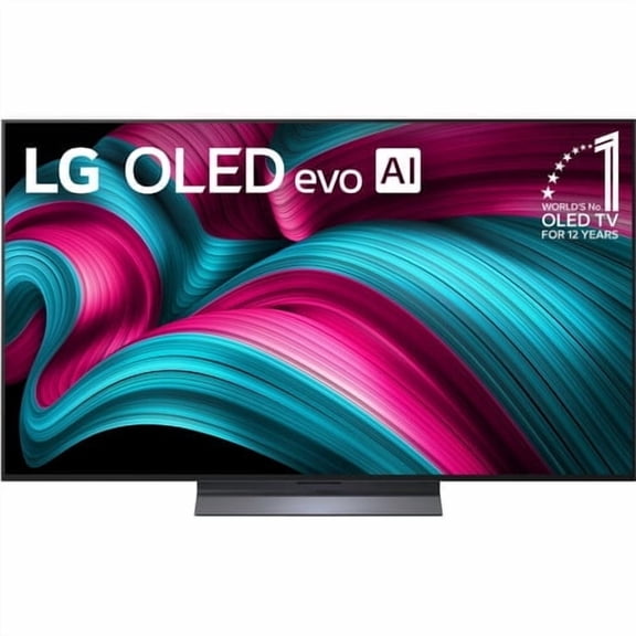LG 55" C5 Series 4K UHD OLED evo AI Smart webOS 25 TV, OLED55C5PUA