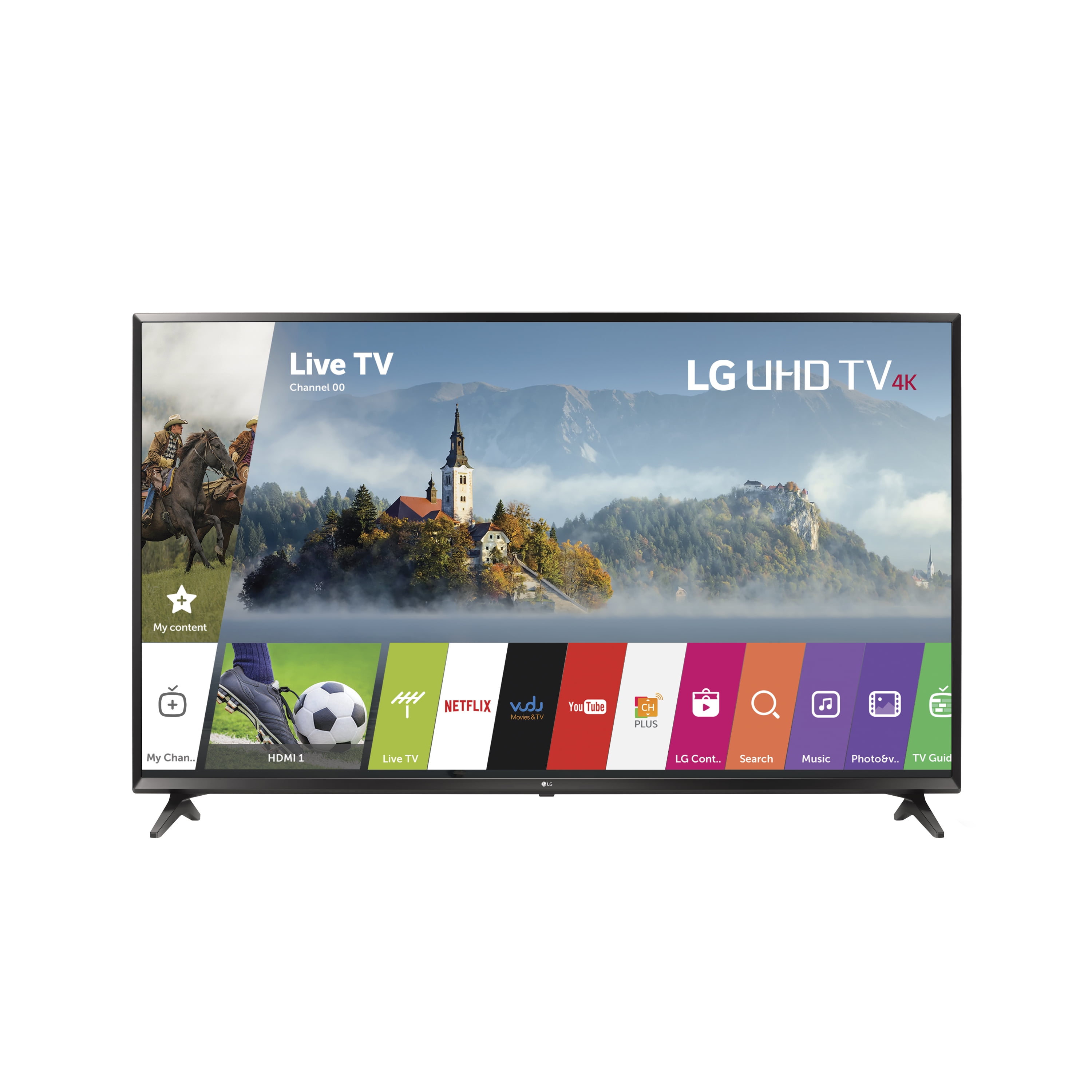 LG 55 Class LED UJ6200 Series 2160p Smart 4K UHD TV with HDR 55UJ6200 -  Best Buy