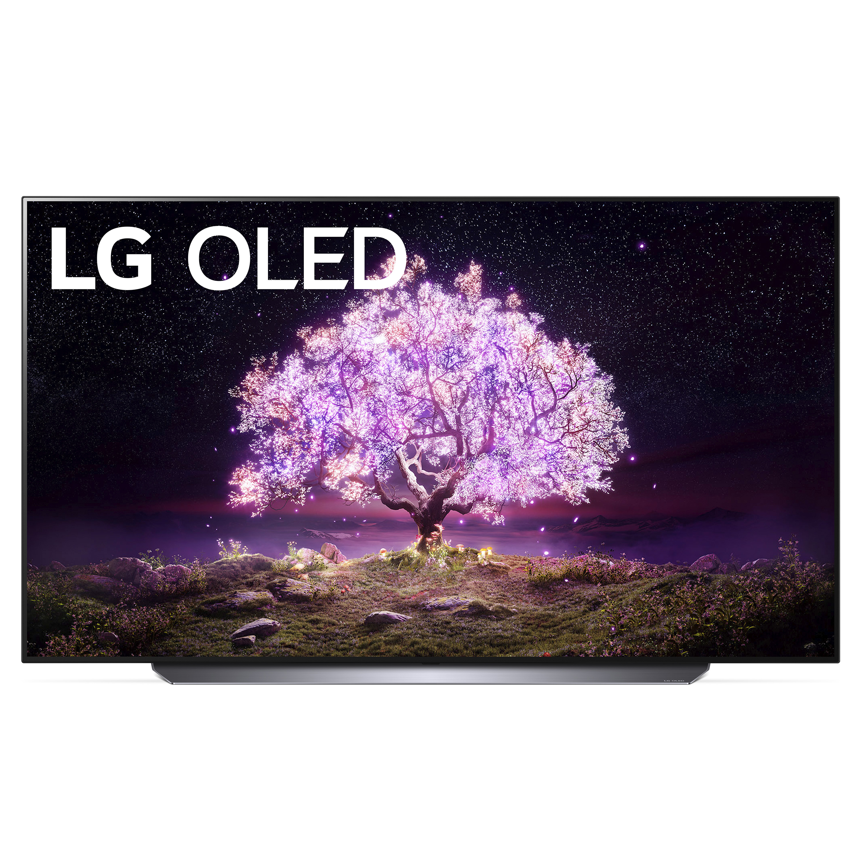 LG 55" Class 4K UHD Smart OLED C1 Series TV with AI ThinQ® OLED55C1PUB - image 1 of 28