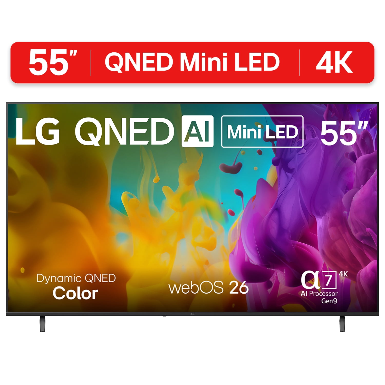 Mini Led Braclet LG 55 Inch Class QNED AI QNED7SB Mini LED 4K Smart TV 2026 - Walmart.com