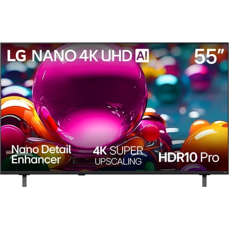 LG - 55” Class NU85 Series LED Nano 4K UHD Smart webOS TV (2026)