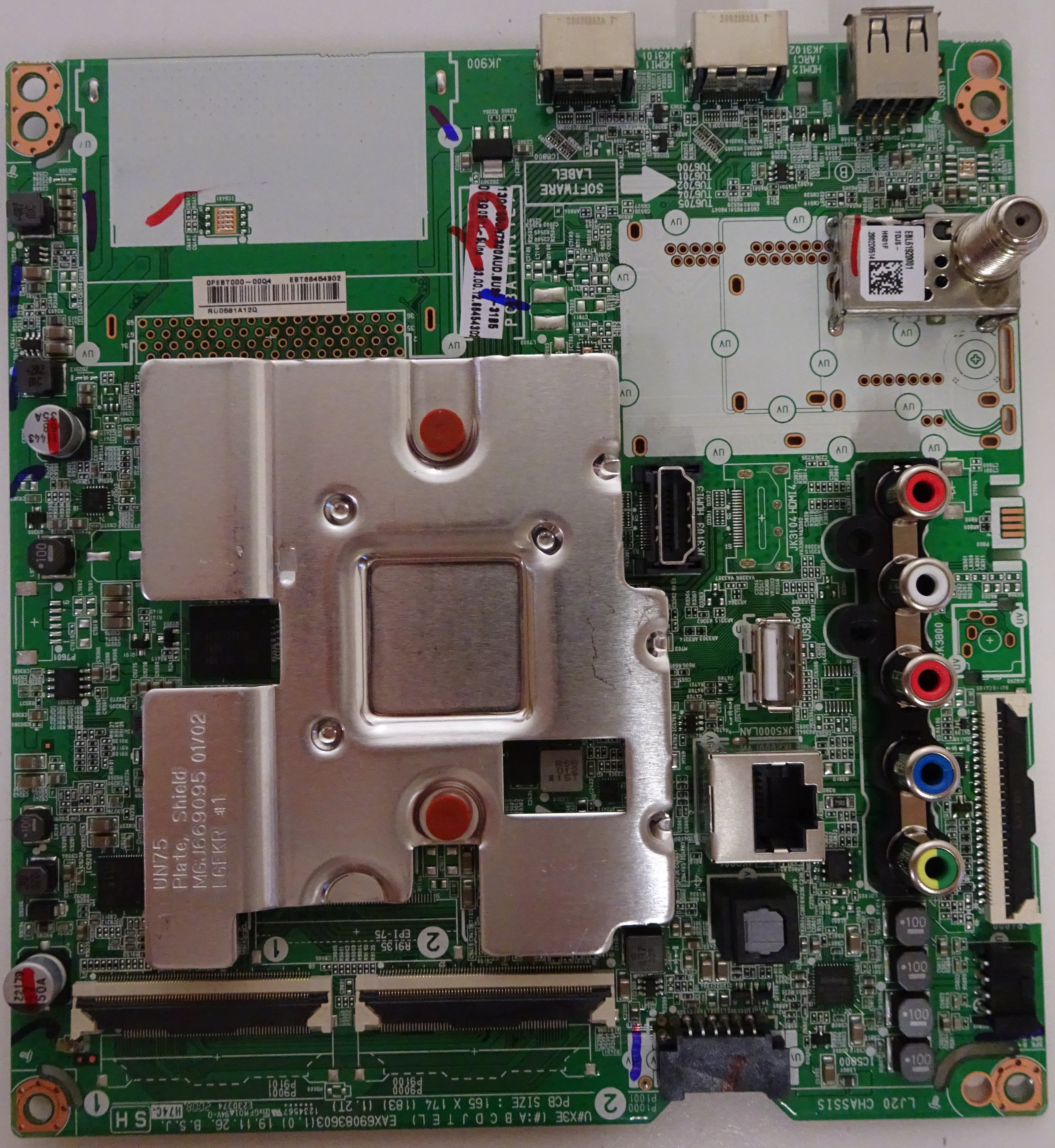 LG 55UN7300AUD Main Board (EAX69083603) EBT66454302