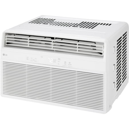 LG - 6,000 BTU Window Air Conditioner with Remote, 115V - White