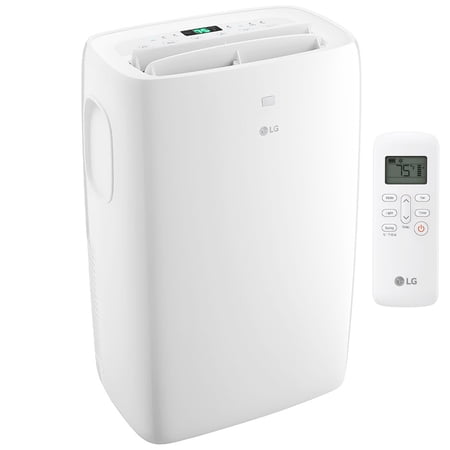 LG Refurbished 6,000 BTU Portable Air Conditioner and Dehumidifier, White
