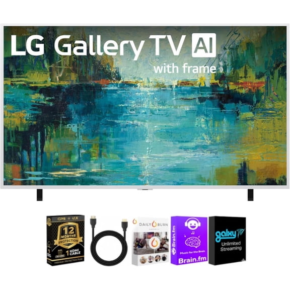LG 65 Inch LX7B Gallery Series 4K Mini-LED Smart TV Bundle