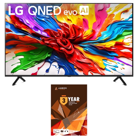 LG 65QNED92AUA 65 Inch 4K QNED Mini LED evo AI Smart TV with a 3 Year Amber Protection Plan (2025)