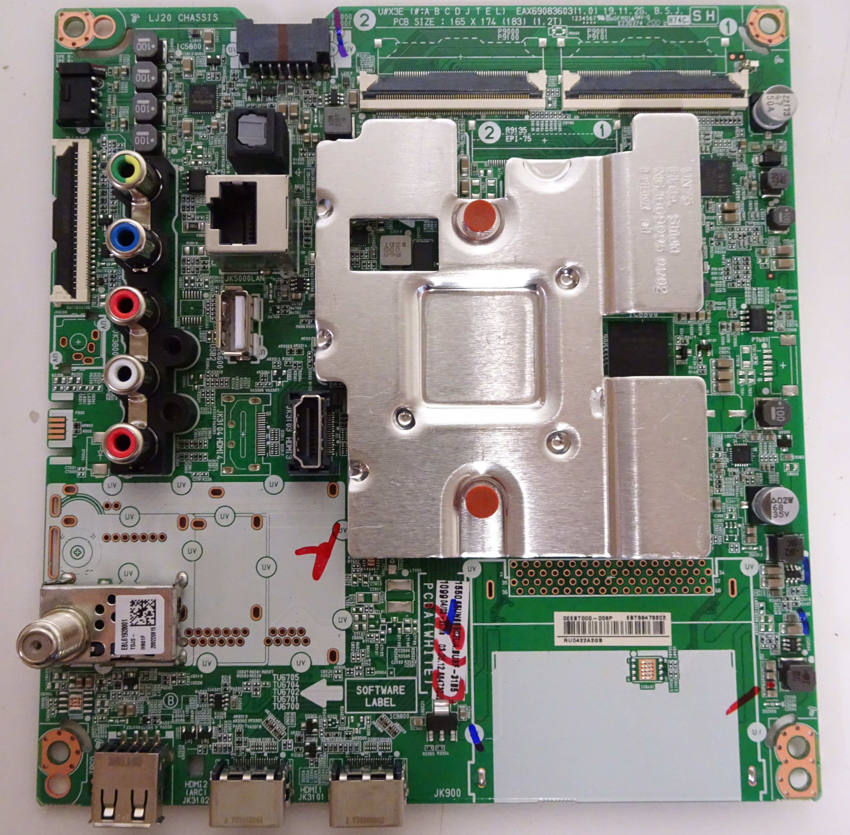 LG 65UN6950ZUA Main Board (EAX69083603) EBT66473202