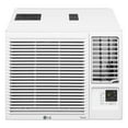 thumbnail image 1 of LG 7,600 BTU 115-Volt Window Air Conditioner with Cool, Heat and Wi-Fi Control in White, LW8023HRSM, 1 of 22