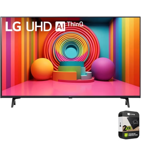 LG 75-Inch UT75 Series LED Smart TV 4K with 2 Year CPS