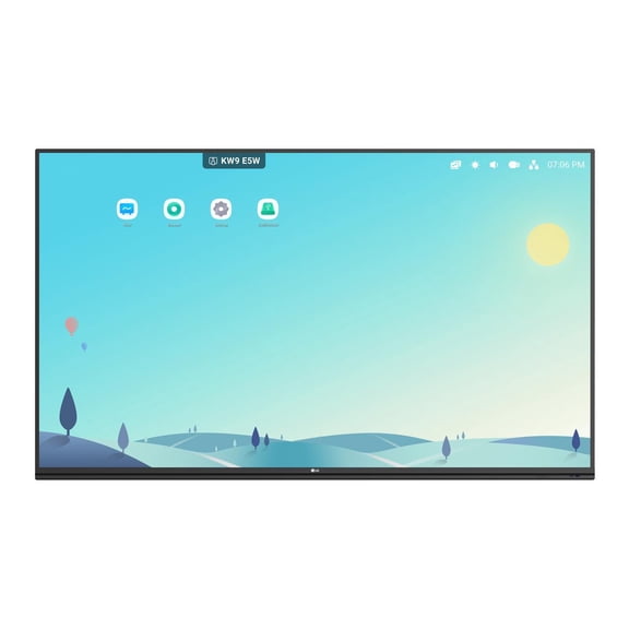 LG 75TR3DK-B 75 IPS UHD Mutli Touch CreateBoard with Android 11 OS, Wireless & Bluetooth, Built-in whiteboarding software