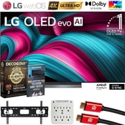 LG C5 OLED Evo 77 4K UHD OLED Television with CPS Exclusive 26 Month Protection and 2x HDMI Cable, 2025