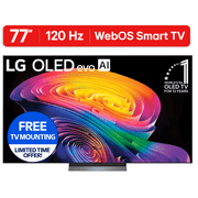LG 77" C6 Series 4K UHD OLED AI Smart webOS 26 TV, OLED77C6HUP