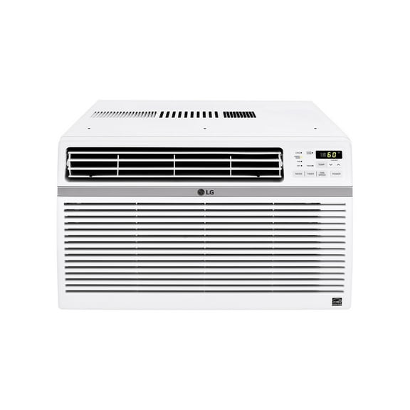 LG 8,000 BTU 115V Window-Mounted Air Conditioner with Remote Control
