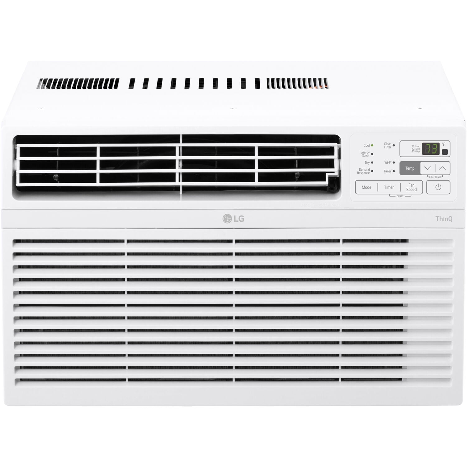 LG 8,000 BTU 350 Sq. Ft. Window Air Conditioner, White - Walmart.com
