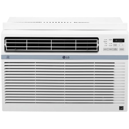 LG 8,000 BTU Smart Wi-Fi Enabled Window Air Conditioner with Remote Control, White