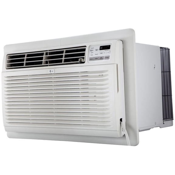 LG 8,000 BTU Through-the-Wall Air Conditioner with Remote Control, White