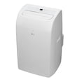 thumbnail image 1 of LG New 8,350 BTU 350 Sq Ft Smart Wi-Fi Enabled Portable Air Conditioner with Dehumidifier Function, White, 1 of 21