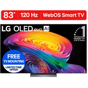 LG 83 C6 Series 4K UHD OLED AI Smart webOS 26 TV, OLED83C6HUP