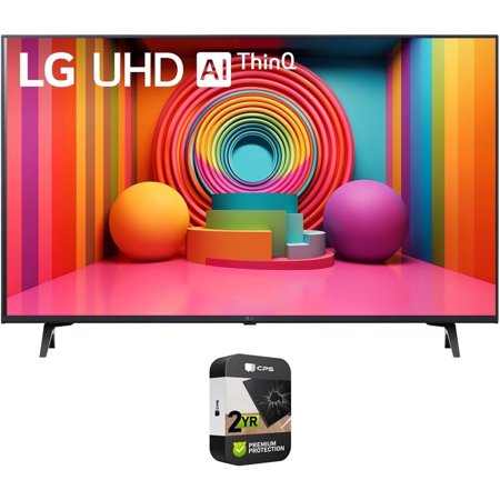 LG 86UT7590PUA 86-Inch UT75 Series LED Smart TV 4K (2024 Model) Bundle with 2 YR CPS Enhanced Protection Pack