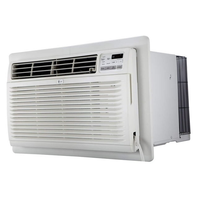 LG 9,500/9,800 BTU 440 Sq. ft. Through-the-Wall Air Conditioner with Remote Control, White,LT1036CER