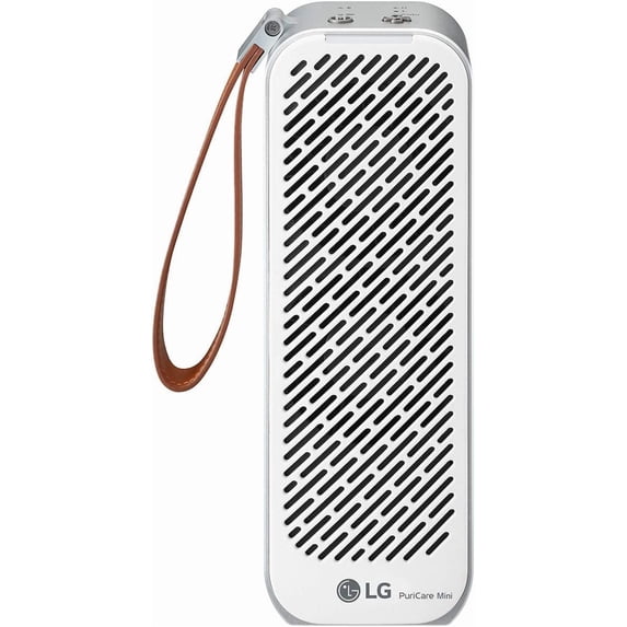 LG PuriCare Mini Small Lightweight Ultra Quiet Portable Air Purifier for filtering ultra-fine dust and small particles in the Home Bedroom Office Airplane Train Car or On the Go, White (AP151MWA1)
