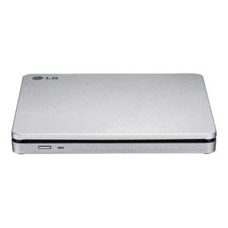 LG - 8x External Double-Layer DVD±RW/CD-RW SuperMulti Blade Drive - Silver
