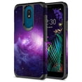 thumbnail image 1 of LG Arena 2 Case, LG Escape Plus Case, LG Journey LTE Case, LG Tribute Royal Case, Kaesar Hybrid Graphic Fashion Cute Colorful Slim Cover Armor Case for LG K30 2019 (Galaxy Cloud), 1 of 4