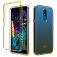 thumbnail image 1 of LG Aristo 4+ Case, LG Arena 2 Case, LG Escape Plus Case, LG Journey LTE Case, LG Prime 2 Case, LG Tribute Royal Case, KAESAR Full-Body Case With Built-in Screen Protector for LG K30 2019 (Yellow), 1 of 6