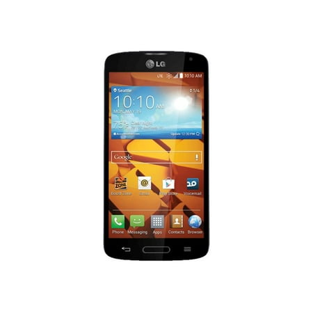 LG Volt - 4G smartphone - RAM 1 GB / Internal Memory 8 GB - microSD slot - LCD display - 4.7" - 960 x 540 pixels - rear camera 8 MP - Boost - black