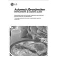thumbnail image 1 of Instruction Manual ONLY for LG Bread Machine Maker Instruction Manual Model: HB1051CJ REPRINT, 1 of 1